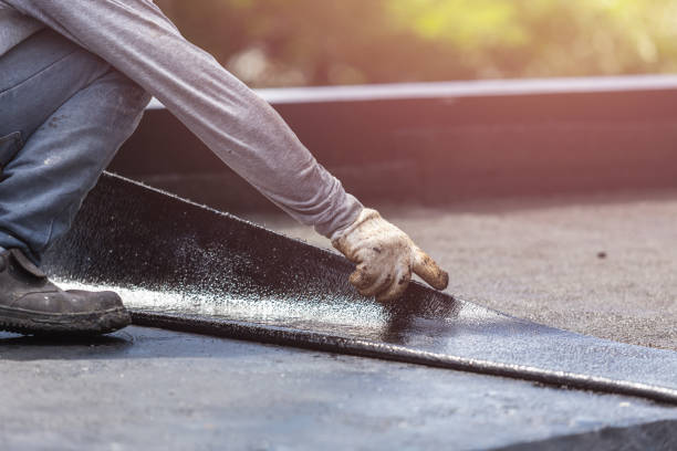 Professional Basement Waterproofing technician working in Harriman, NY
